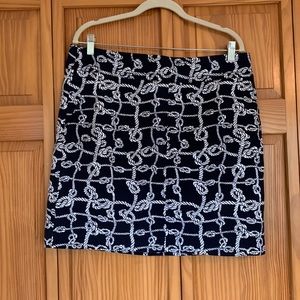 Talbots Nautical Rope skirt
